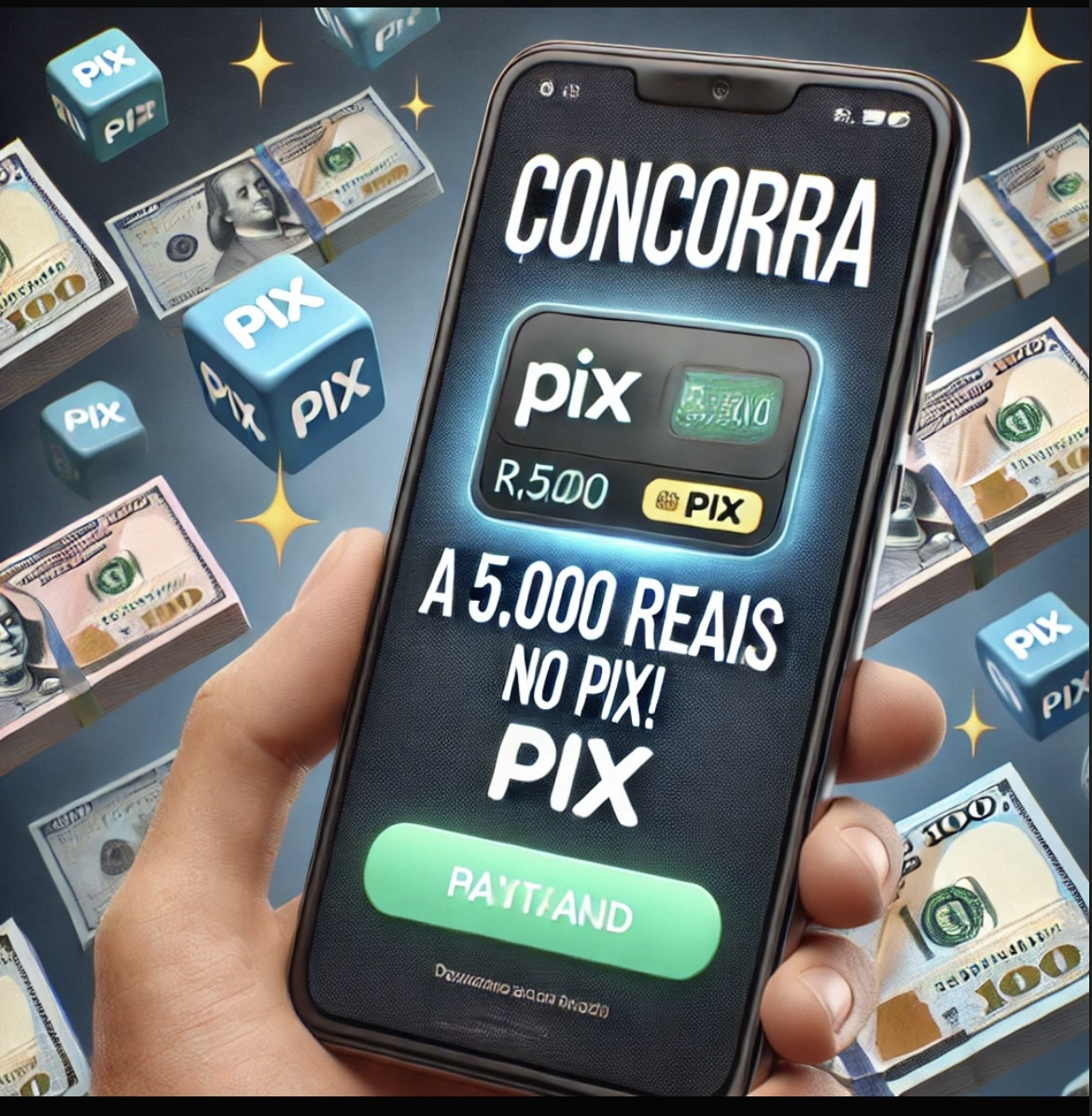 Edição 5k : Concorra a R$5.000 no PIX com apenas R$0,15
